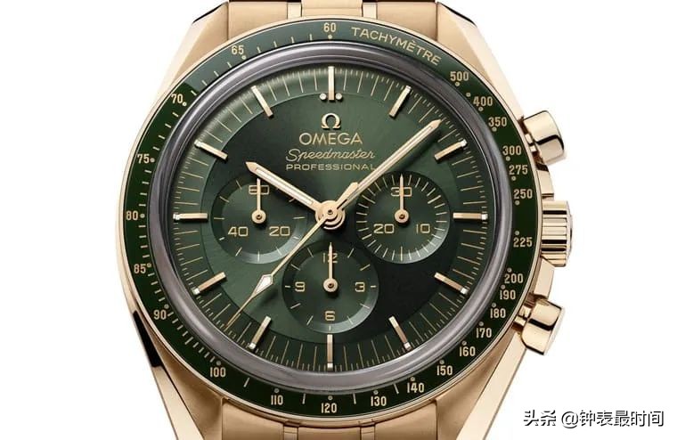 歐米茄超霸登月：致敬Or迎合潮流的綠色盤面-復刻表