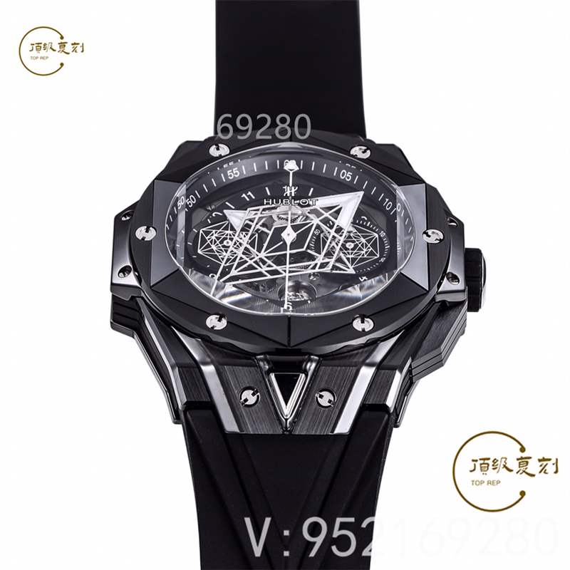 ZF廠宇舶刺青二代黑色陶瓷big bang大爆炸復(fù)刻表做工如何-復(fù)刻表