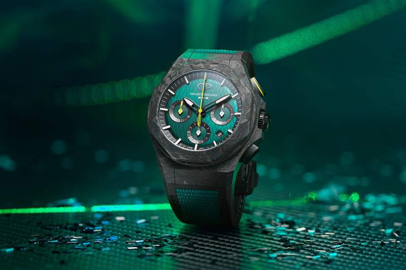 芝柏表推出新款 Laureato Absolute Chronograph Aston Martin F1 Edition-復刻表