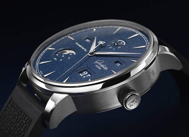 隆重推出:格拉蘇蒂原創(chuàng) Senator Excellence Perpetual Calendar Bucherer “藍(lán)色版本”腕表-復(fù)刻表