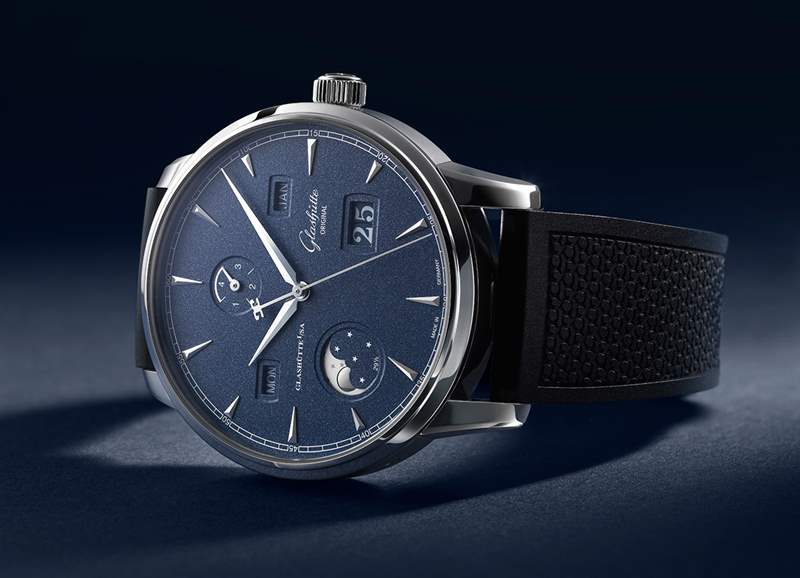 隆重推出:格拉蘇蒂原創(chuàng) Senator Excellence Perpetual Calendar Bucherer “藍(lán)色版本”腕表-復(fù)刻表