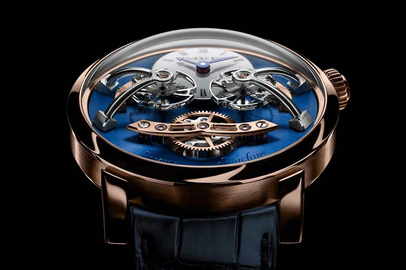 MB&F Legacy Machine No.2紅金藍腕表-復刻表