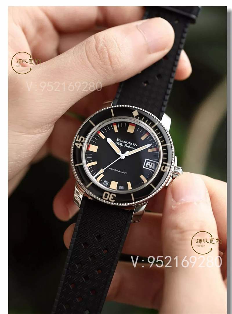 ZF廠寶珀五十噚5008b梭子魚(yú)復(fù)刻表做工怎么樣-復(fù)刻表