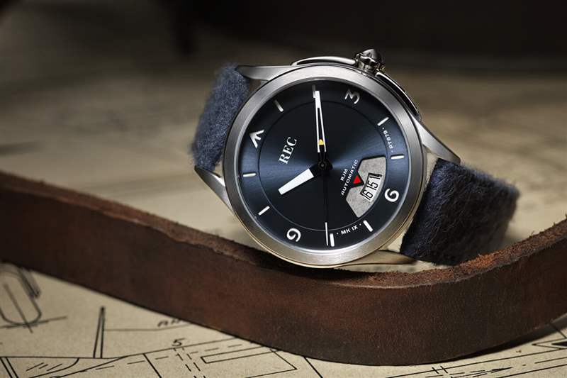 REC RJM 04 Bluebird噴火戰(zhàn)機藍盤手表-復刻表