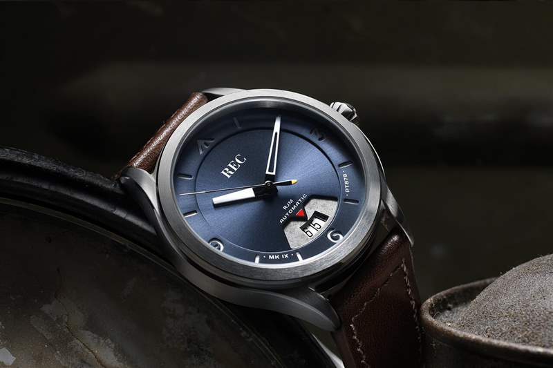 REC RJM 04 Bluebird噴火戰(zhàn)機藍盤手表-復刻表