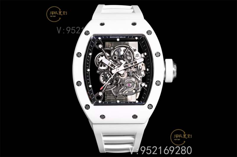 BBR廠理查德米勒rm055一體機陶瓷復(fù)刻表新品發(fā)布-復(fù)刻表