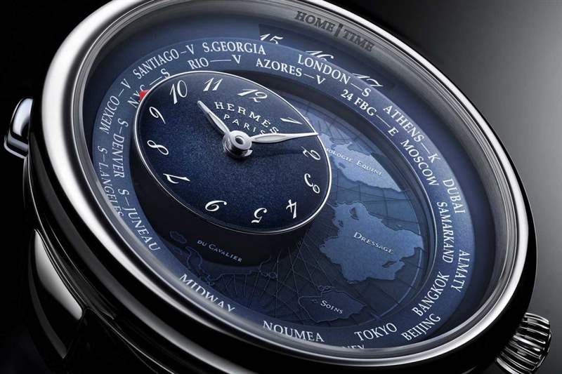 Hermès Arceau Le temps voyageur 將世界的時光都呈現在流轉間-復刻表