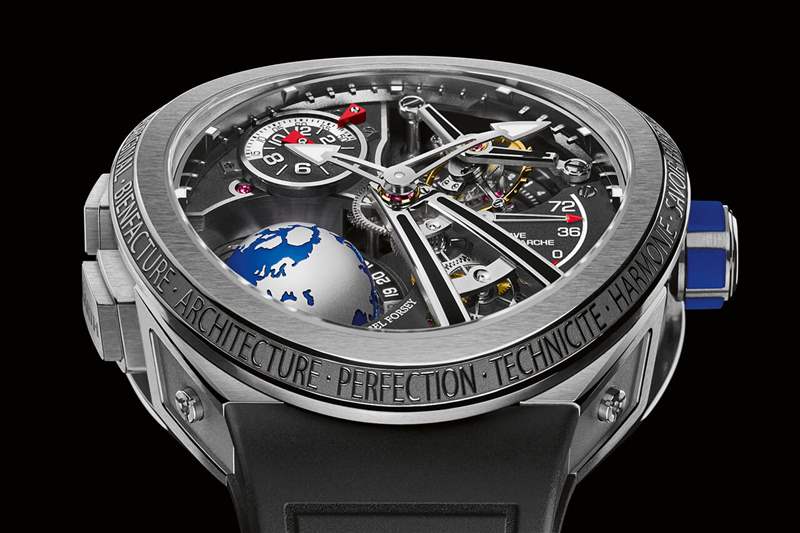 高珀富斯Greubel Forsey GMT運(yùn)動陀飛輪個(gè)性腕表-復(fù)刻表