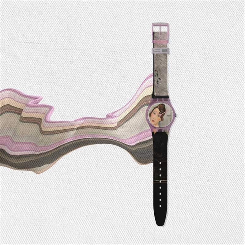 斯沃琪Swatch X Centre Pompidou系列將六幅名畫放在腕上-復刻表