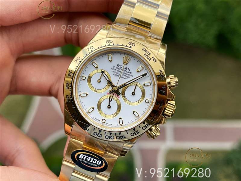 bt廠勞力士迪通拿全金白盤116508復(fù)刻表做工怎么樣-復(fù)刻表