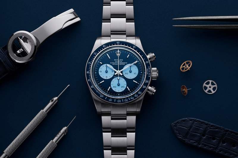 超型客制勞力士｜多重藍調Daytona迪通拿-復刻表