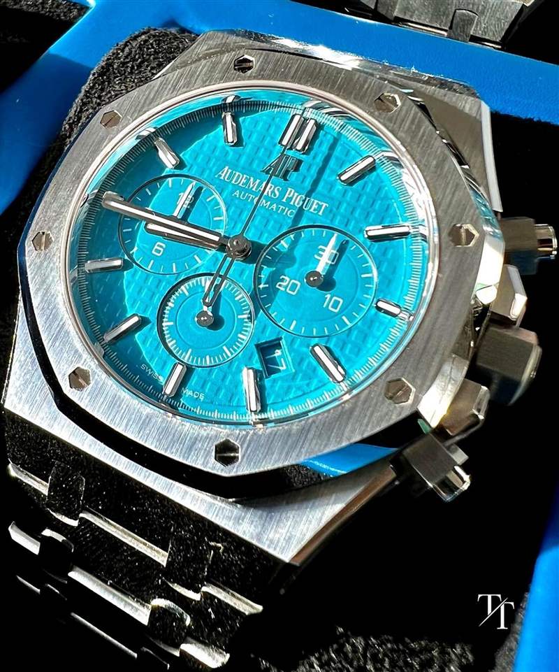 比PPxTIFFANY 5711更稀有！AP皇家橡樹綠松隱藏版手表全球限量5只-復刻表