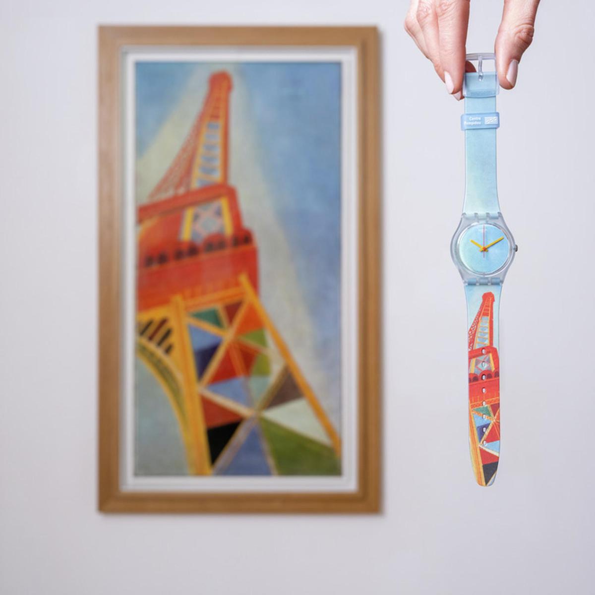 攜手龐畢度藝術(shù)中心打造特殊系列，跟著SWATCH博物館巡禮！-復(fù)刻表
