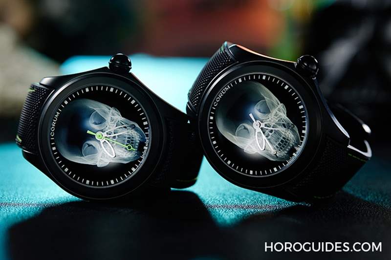 第二代登場(chǎng)，昆侖表Bubble 47 Skull X-Ray 泡泡系列骷髏頭腕表-復(fù)刻表
