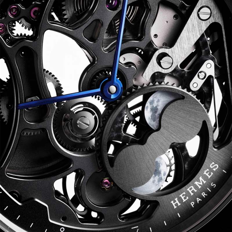 HERMèS愛(ài)馬仕的華麗雙月｜最新Slim d'Hermès Squelette Lune-復(fù)刻表