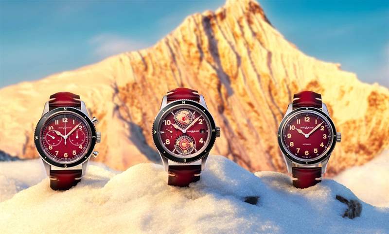 向雪山之神致敬｜Montblanc 1858系列霜峰紅限量腕表-復(fù)刻表