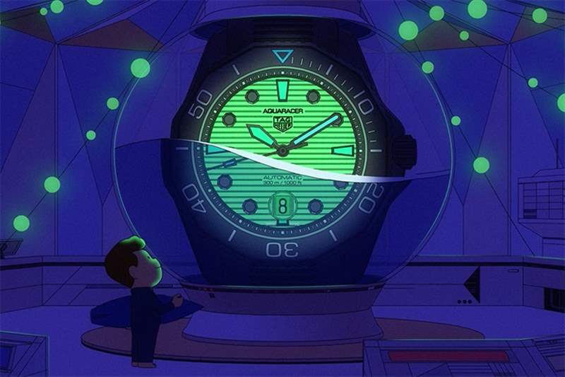 泰格豪雅眾代言人Q萌現(xiàn)身，為圣誕節(jié)挑表選禮獻(xiàn)計(jì)！-復(fù)刻表