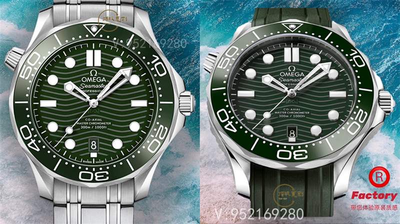 OR廠歐米茄海馬300綠盤復刻表新品上市,做工值得入手嗎-復刻表
