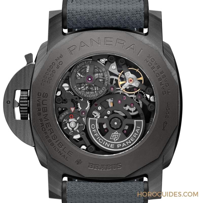 改裝至尊BRABUS附體！頂尖交鋒之作PANERAI Submersible S BRABUS Black Ops腕表-PAM01240-復刻表