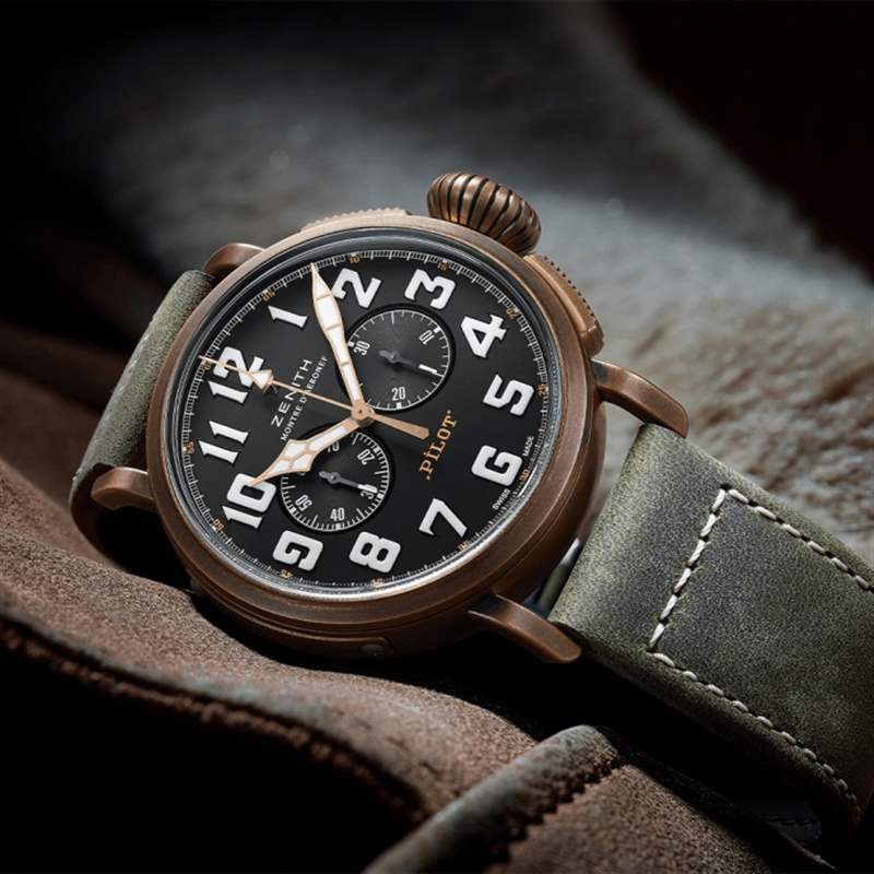 經典飛行表|5款人氣真力時Zenith Pilot Type 20手表推介-復刻表