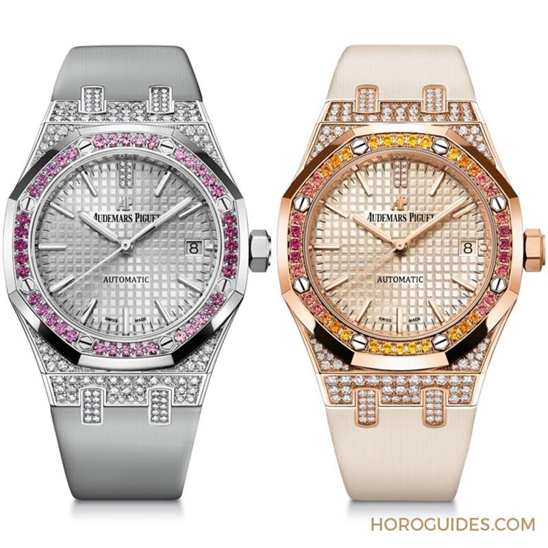 漸層寶石流光，愛彼皇家橡樹自動上鏈37毫米腕表-復(fù)刻表