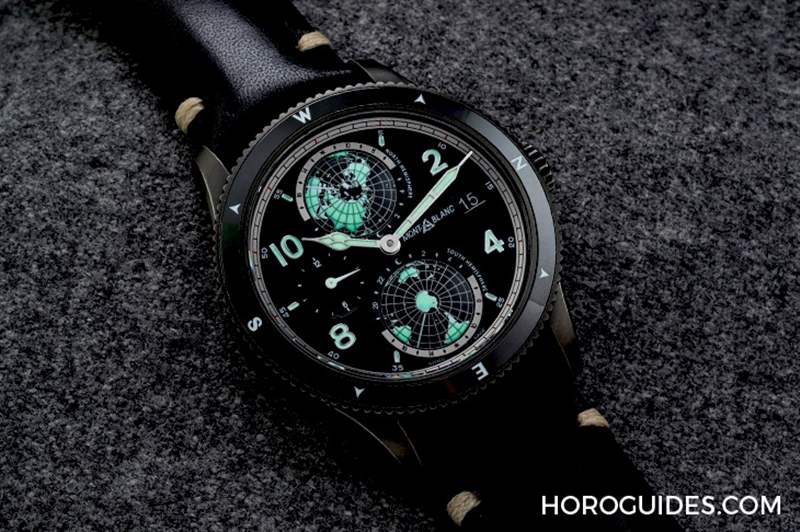 「黑色」才是男人的本色！全新萬寶龍1858系列UltraBlack限量腕表-復刻表