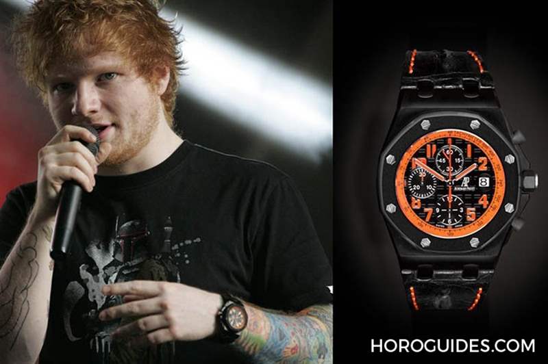 [名人表盒] 最愛表的小鮮肉Ed Sheeran，還有什么頂級表沒SHOW？-復(fù)刻表