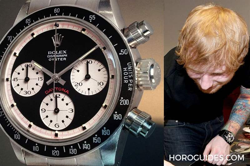 [名人表盒] 最愛表的小鮮肉Ed Sheeran，還有什么頂級表沒SHOW？-復(fù)刻表