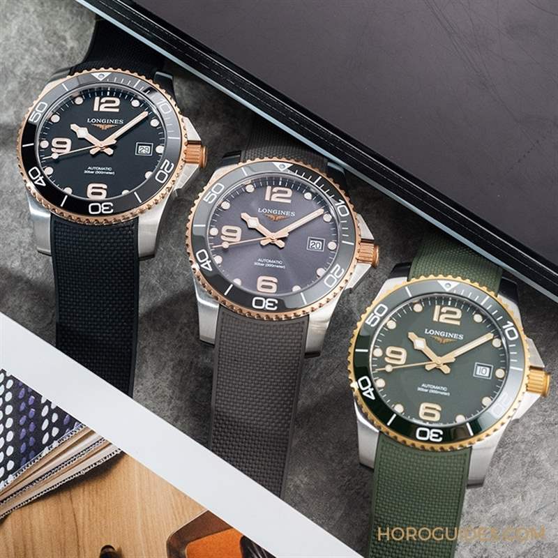 秒變型男的三步驟：浪琴表深海征服者Two-tone雙色款-復(fù)刻表