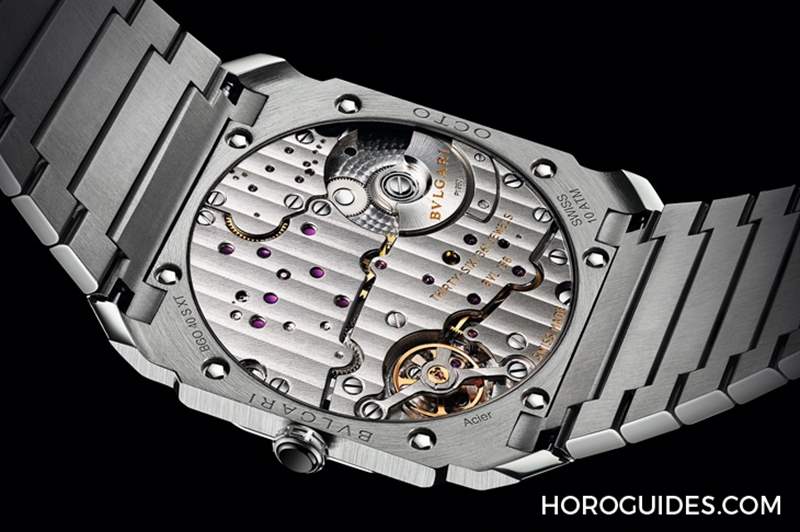 這樣的喀什米爾藍面,美絕了!BVLGARI Octo Finissimo超薄兩地時間計時碼表-復刻表