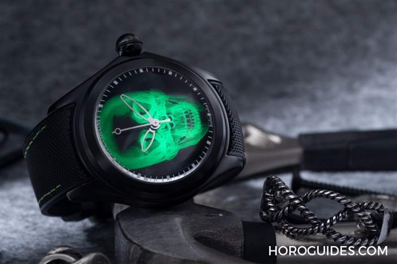 大膽狂放！泡泡里的幽冥綠光｜Corum Bubble X Ray自動(dòng)腕表-復(fù)刻表