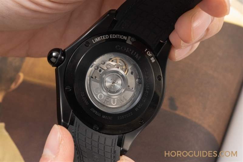 大膽狂放！泡泡里的幽冥綠光｜Corum Bubble X Ray自動(dòng)腕表-復(fù)刻表