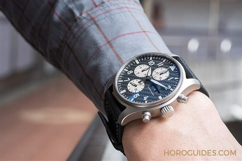 幫你試戴! IWC 飛行員計(jì)時(shí)碼表AMG特別版-復(fù)刻表