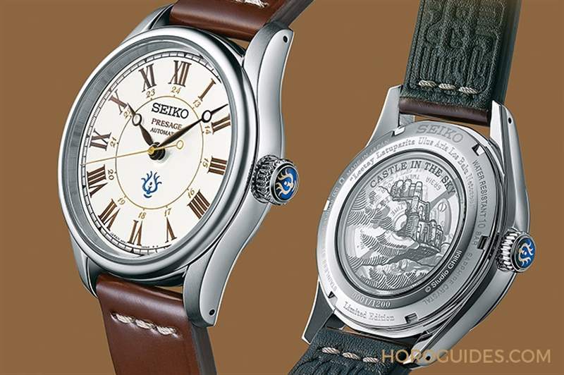 SEIKO x 吉卜力工作室《天空之城》限量表，又一款高性價(jià)比琺瑯面！-復(fù)刻表