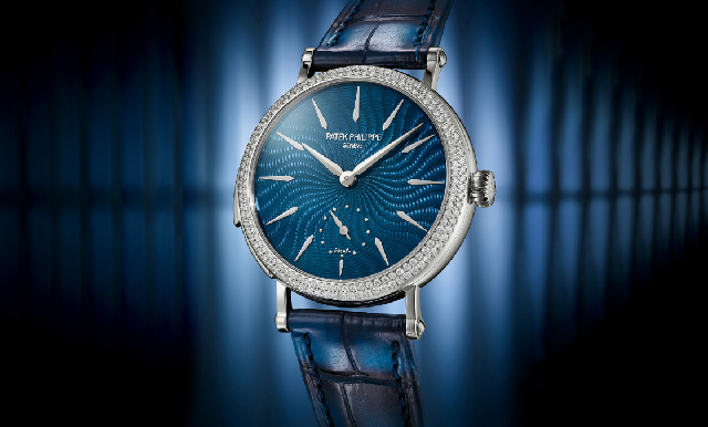 百達翡麗7040三問腕表，結合機刻雕花與琺瑯二大工藝-復刻表