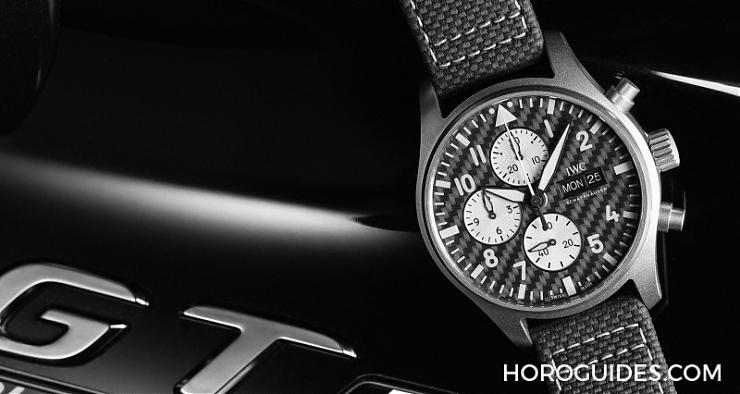 賽車同款材質！IWC飛行員計時腕表「AMG」特別版-復刻表