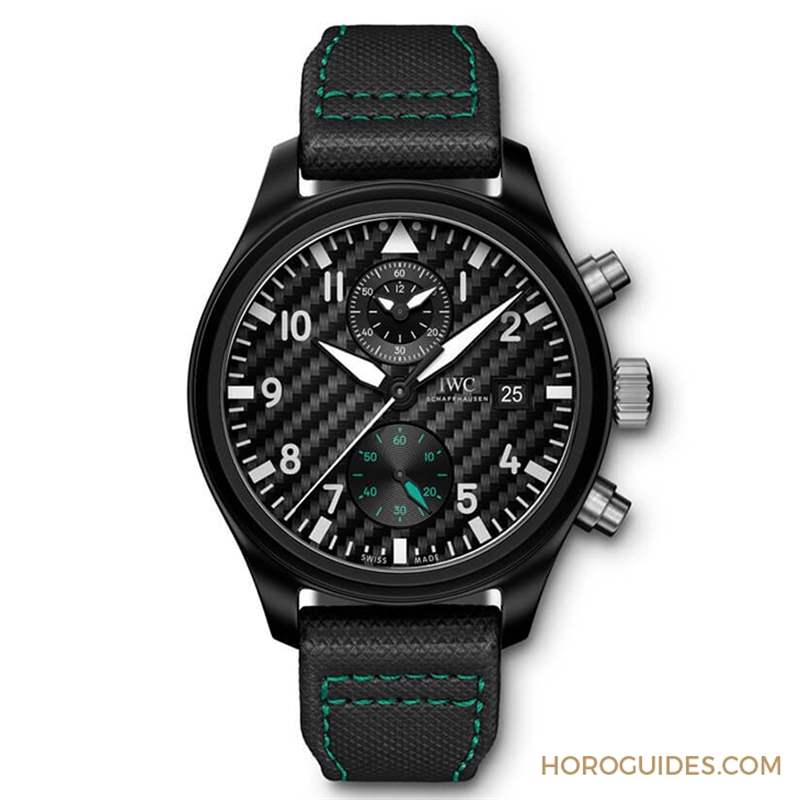 賽車同款材質！IWC飛行員計時腕表「AMG」特別版-復刻表