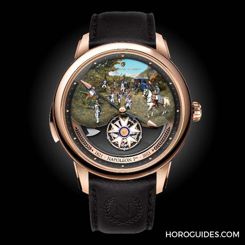 極致三問報時，向拿破侖致敬｜Christophe Claret Napoleon飛行陀飛輪三問表-復刻表