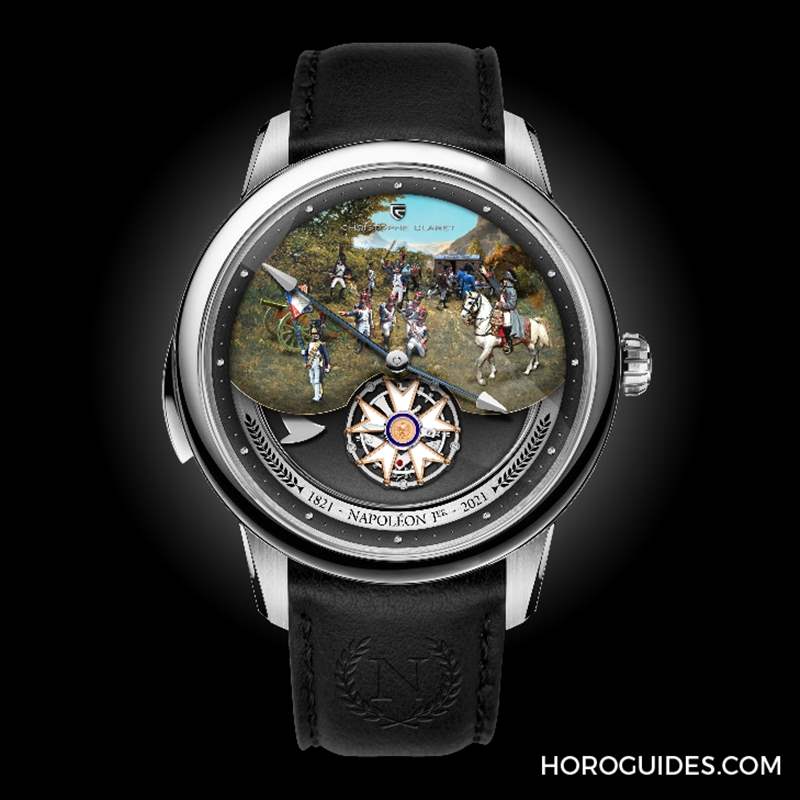 極致三問報時，向拿破侖致敬｜Christophe Claret Napoleon飛行陀飛輪三問表-復刻表