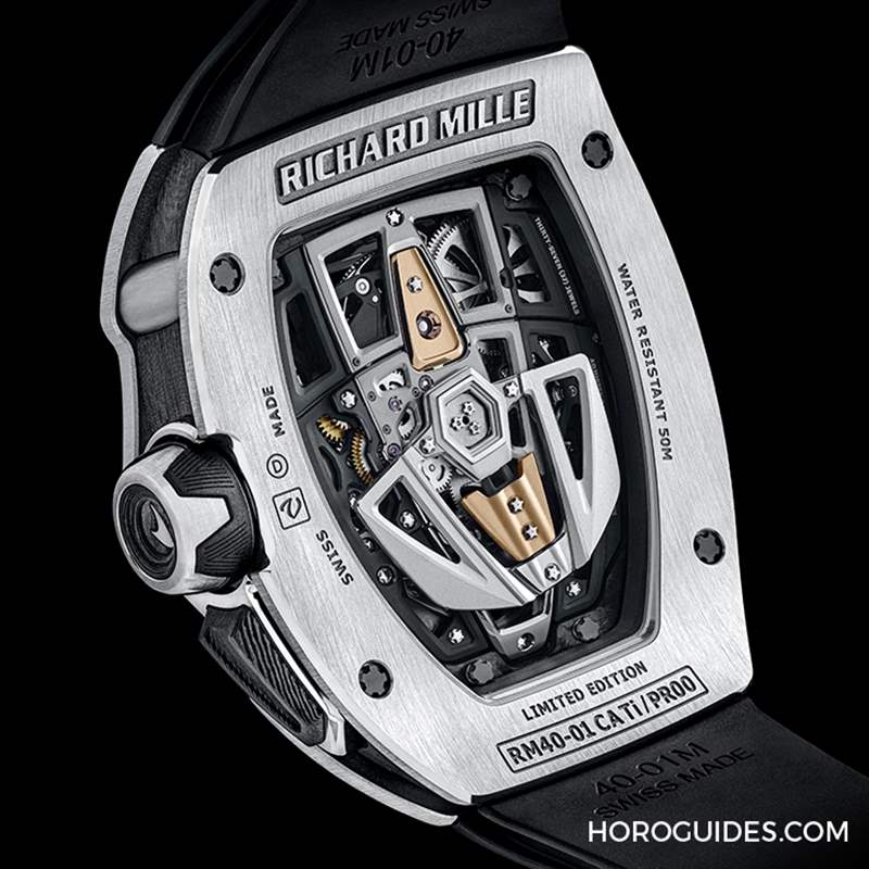 當超級腕表遇到神級超跑!RICHARD MILLE X McLaren Speedtail聯名腕表RM 40-01自動上鏈陀飛輪腕表-復刻表