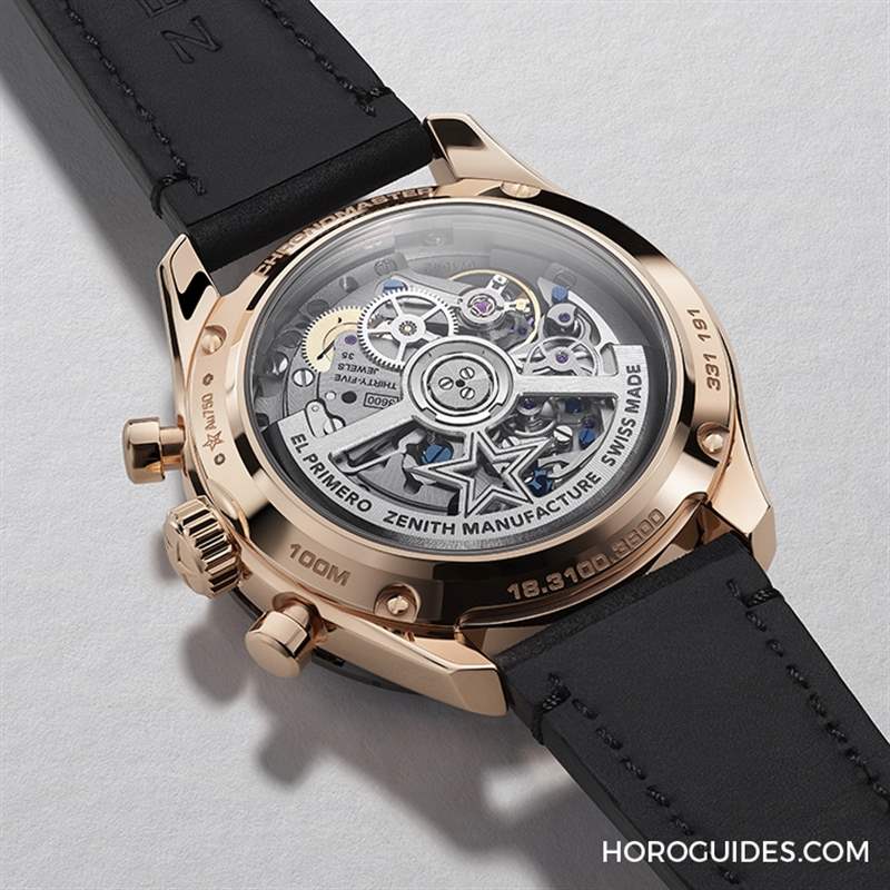 金色優(yōu)雅運動風(fēng)｜ZENITH Chronomaster Sport系列新添玫瑰金款式-復(fù)刻表