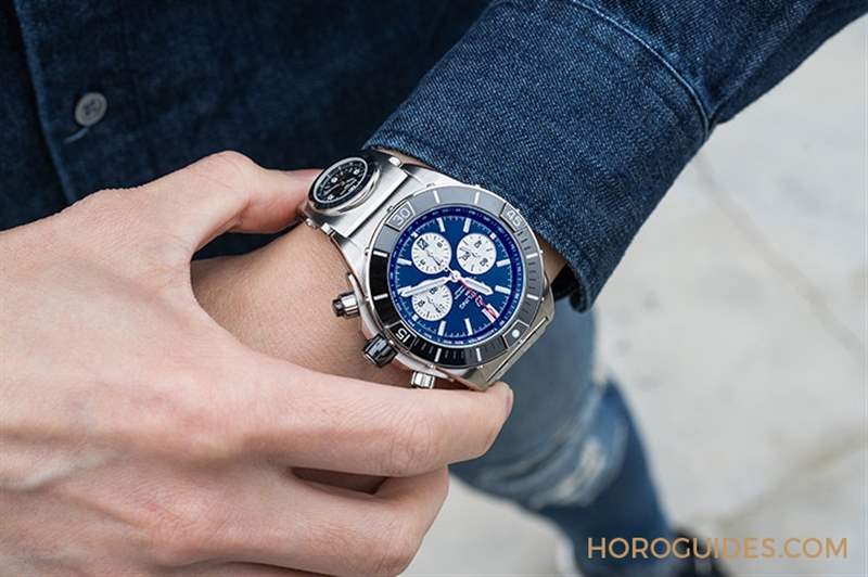 硬漢的重裝時(shí)尚|BREITLING Super Chronomat超級(jí)機(jī)械計(jì)時(shí)碼表-復(fù)刻表