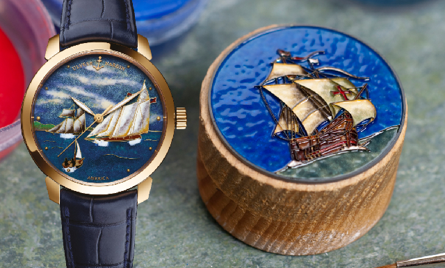 經典、彌新， 雅典表的琺瑯工藝-復刻表