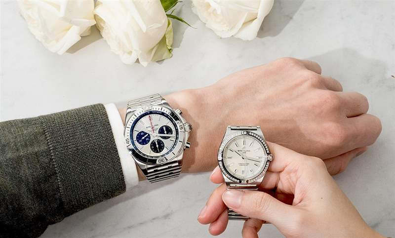 情人們啊，戴表才是大人的浪漫｜BREITLING Chronomat對表-復刻表