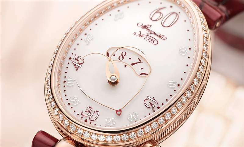 收放自如！前所未見的心形指針｜Breguet那不勒斯系列心愿仕女鉆表-復刻表