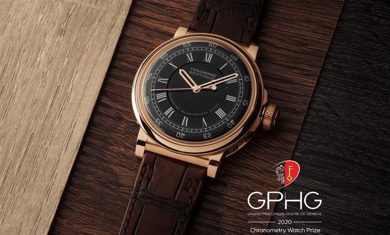 2020 GPHG最佳精準復雜腕表：FERDINAND BERTHOUD Chronomètre FB 2RE腕表-復刻表