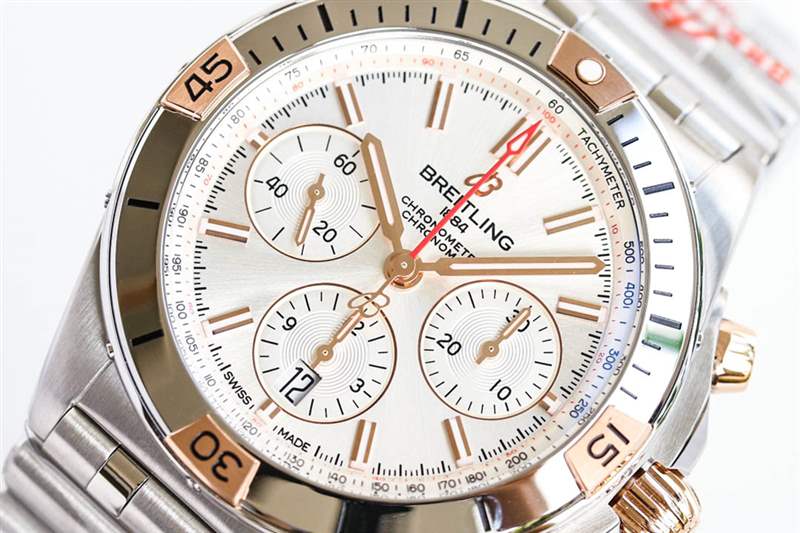 GF廠百年靈機械計時B01「鋼王」電鍍玫瑰金復刻版-復刻表