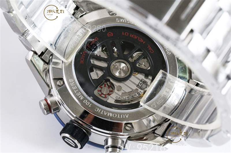 XF廠泰格豪雅卡萊拉01騷藍(lán)盤腕表復(fù)刻做工怎么樣-復(fù)刻表