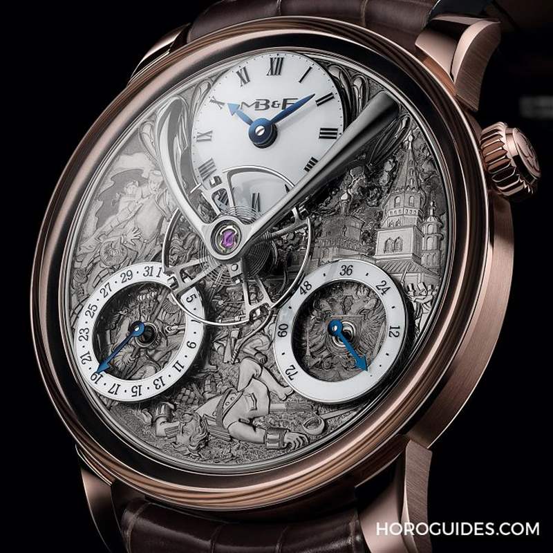 精雕細琢，最有故事的面盤｜MB&F LM Split Escapement Eddy Jaquet系列限量腕表-復刻表