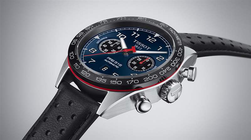 天梭PRS 516 自動上鏈計時碼表-路易·莫伊內(nèi)特記憶精神-復刻表